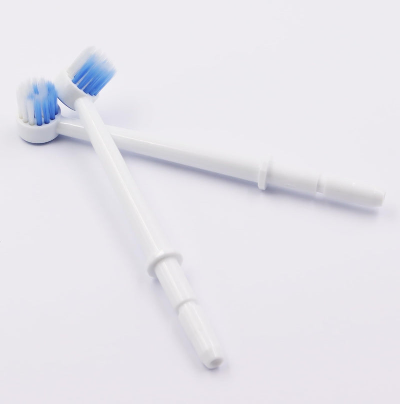 [Australia] - LEZHISNUG Water Floss Toothbrush Heads; Compatible with Waterpik Oral Irrigator for Waterpik Aquarius, Pack of 4 