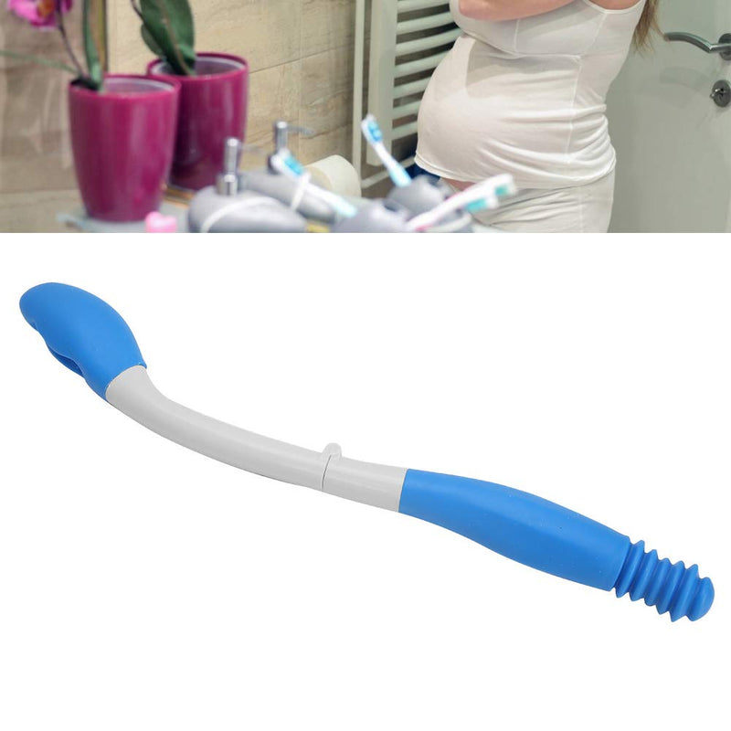 [Australia] - Toilet Aids Wiping Tools,15.7" Comfort Long Reach Bottom Toilet Tissue Wiping Aid With Foldable Handle For Dry Or Wet Tissue For Limited 