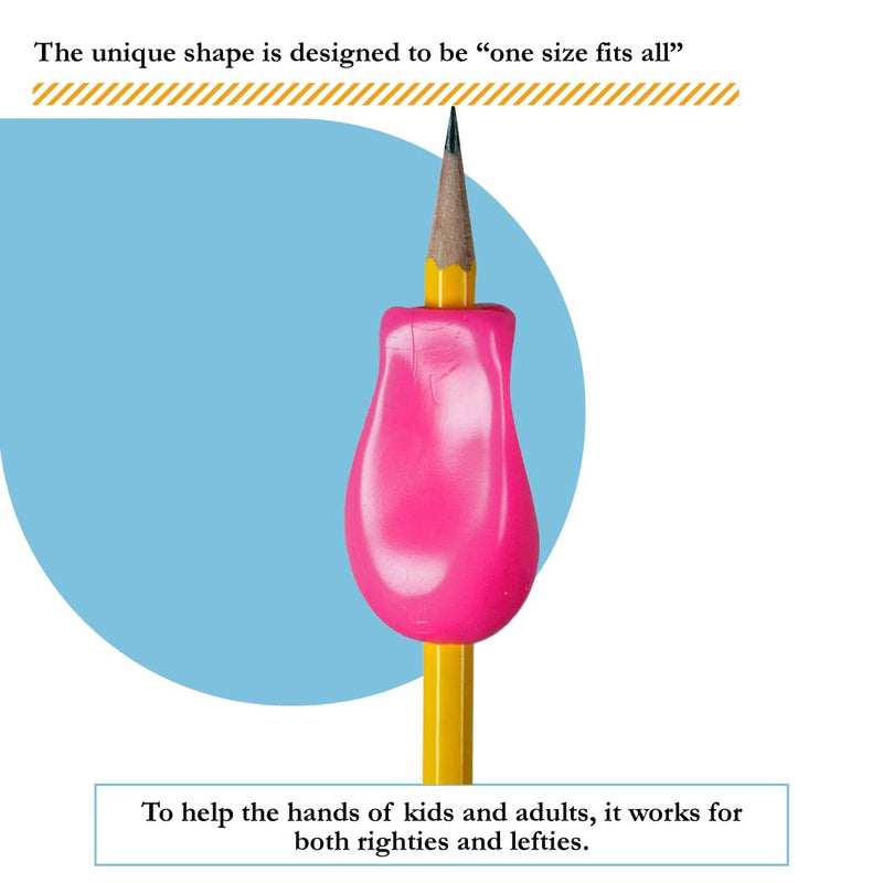 [Australia] - The Pencil Grip JUMBO Gripper Ergonomic Writing Aid, 12 Count Classic Colors (TPG-11412) 12 Count (Pack of 1) Original 