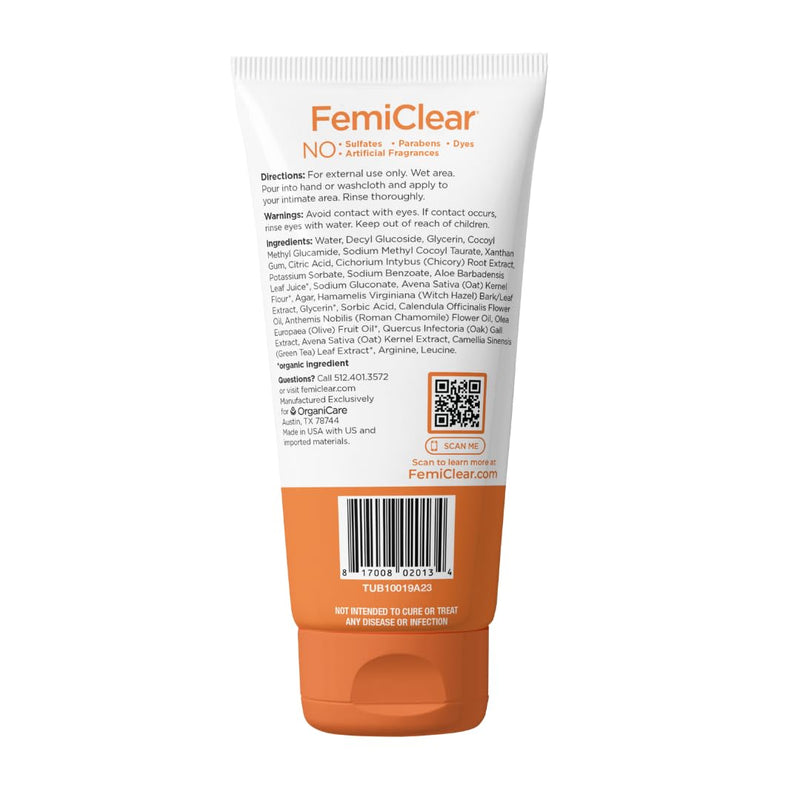 [Australia] - FemiClear Restoratives Soothing Feminine Wash - Feminine Care Wash for Itching & Irritated Skin, Feminine Hygiene Products, Essentials for Vaginal Health, PH Balance for Women (6FL oz) 