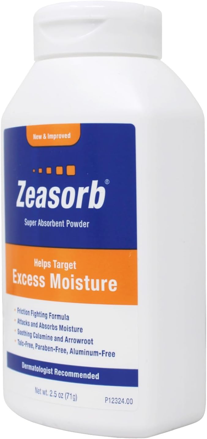 [Australia] - Zeasorb Prevention Super Absorbent Powder 2.5oz (Pack of 3) 