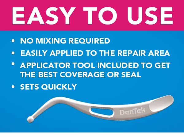 [Australia] - DenTek Temparin Max Dental Repair Kit for Lost Fillings, Caps and Crowns, 2.64g 