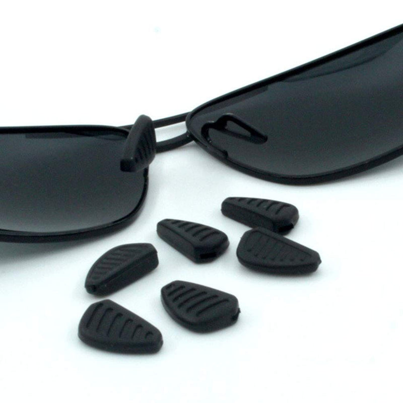 [Australia] - Sunglass Nose Pads Eyeglass Nose Pads Slip On Push in 17mm 3Paris Soft Silicone Replacement Nose Piece Pads on Nosepads for Glasses Eyeglasses Sunglasses 