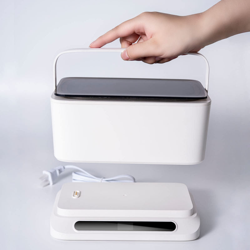 [Australia] - SWAREY 2025 New Ultrasonic Cleaner 800ML Ultrasonic Cleaner with Baskets and 4 Cleaning Modes 45000Hz Professional Ultrasonic Equipment for Dentures Jewelry Glasses Watch Coins Tool 