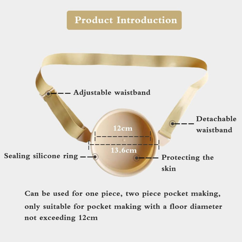 [Australia] - Ostomy Shower Cover Ostomy Supplies for Shower Protection of Colostomy (Skin) Skin 
