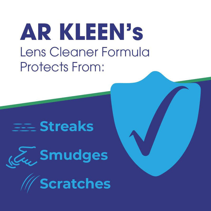 [Australia] - AR Kleen® 8oz Spray Pump | Multi-Purpose Lens Cleaner | No Streaks | Ammonia and Alcohol Free 8 Fl Oz (Pack of 1) 