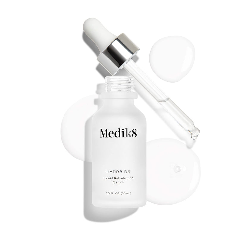 Medik8 Hydr8 B5 - Intense Hydrating with Vitamin B5 - Hyaluronic Acid Serum for Face - Plumping and Moisturizing Face Serum - Gluten Free - 1.0 oz