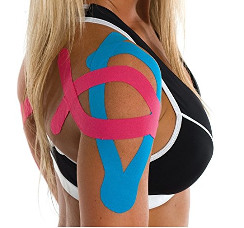 [Australia] - Kinesiology Tape Pro, Athletic Waterproof Muscle Support Adhesive Kinesio Sport Tape for Athletes 2 inches x 16.4 feet, 6 Rolls, Assorted 6 Count (Pack of 1) 