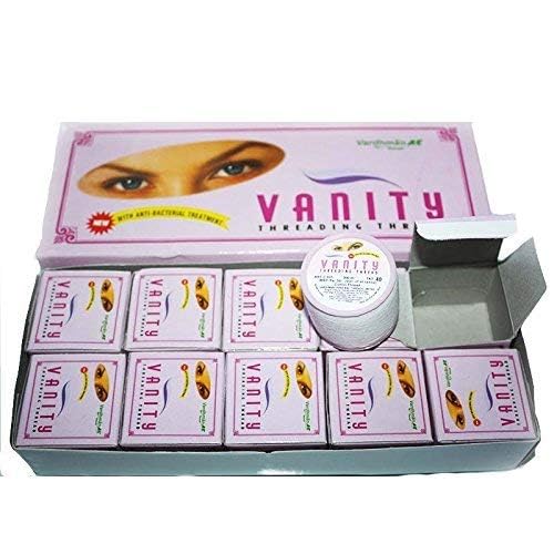 [Australia] - Antibacterial Eyebrow Thread Facial Hair Removal Vanity Cotton Threads 