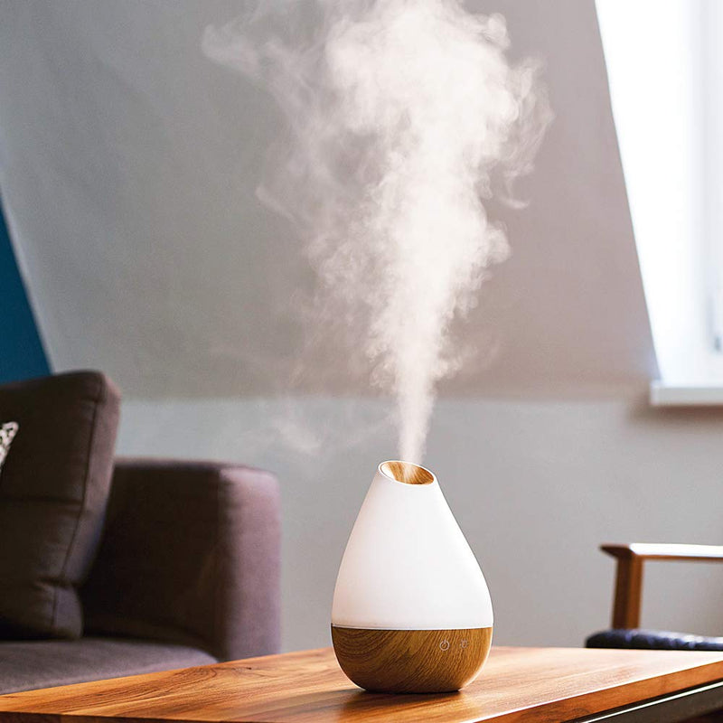 [Australia] - Promed Al-1300 Ws Aroma Diffuser 1300 ml, Ultrasonic Humidifier 1.3 Liters, Humidifier, Room Humidifier, Electric Fragrance Lamp Wooden Design with 7 Colors LED Light, Aroma Diffuser, Aromatherapy 
