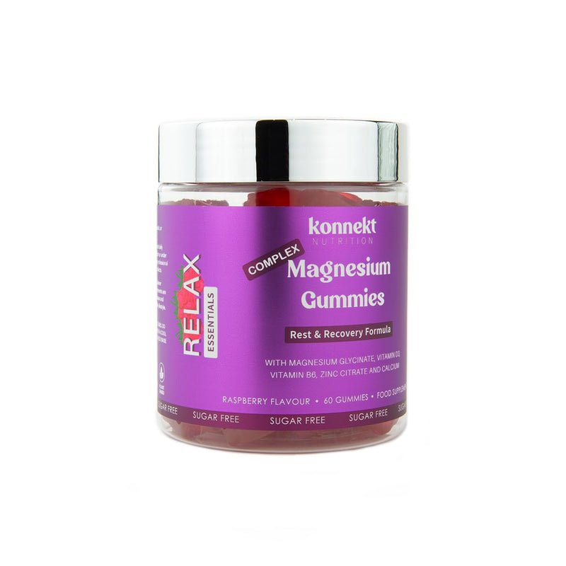 Magnesium Glycinate Gummies - High Strength 1600mg Magnesium with Vitamin B6, D3 & Zinc - 60 Vegan & Sugar-Free Gummies - 150mg Elemental Magneisum for Sleep, Energy, Muscles & Bone Support