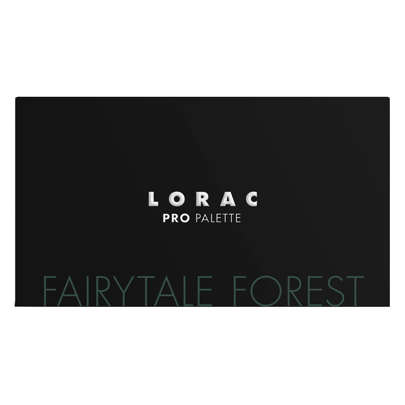 [Australia] - LORAC PRO Eyeshadow Palette, Fairytale Forest | Matte & Shimmer Makeup | Glitter | Mirror Compact | Cruelty Free, Gluten Free, Vegan 