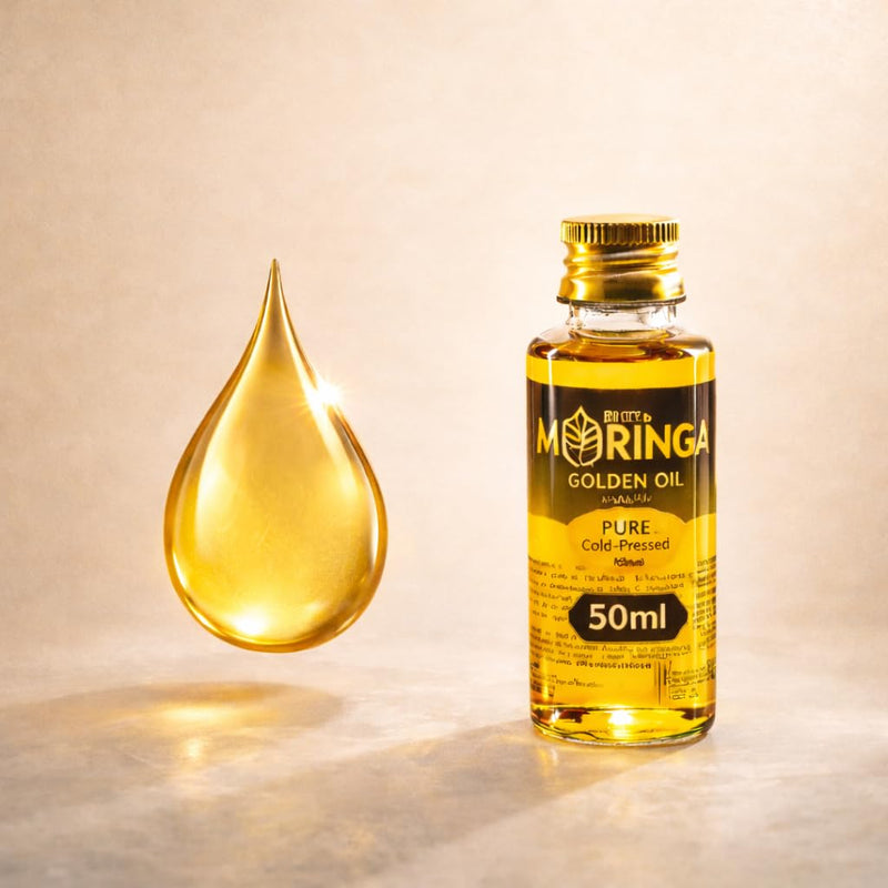 Oil | Cold Pressed Moringa Seed Oil for Face, Hair & Skin | 100% Pure & Natural | Moringa Oleifera | Nourishing Multi-Vitamin Oil - 50ml / 1.69 Fl Oz 1.7 Fl Oz (Pack of 1)