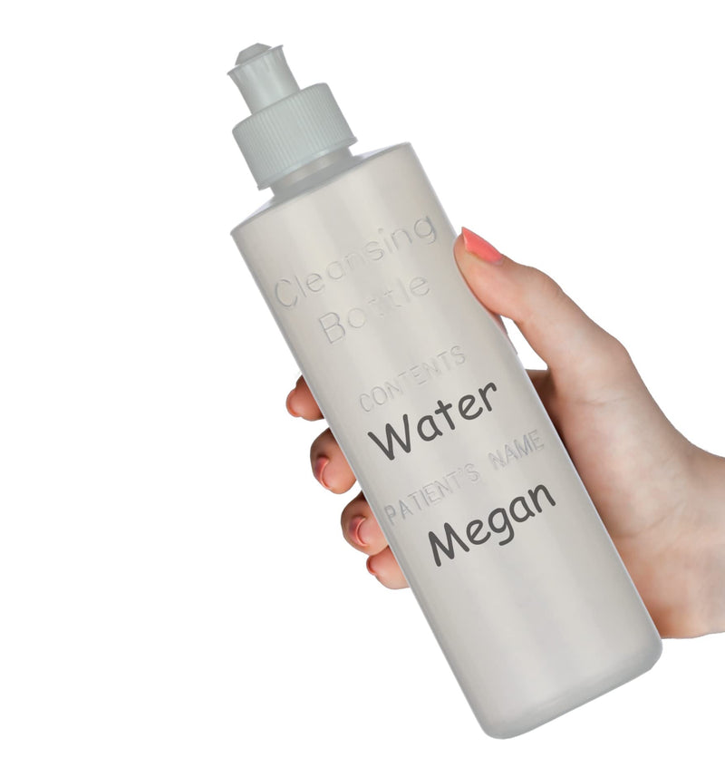 [Australia] - Perineal Lavette Irrigation Bottle for Postpartum Care - After-Birth Essentials for Mom to Soothe and Clean Perineal Area - Premium Portable Bidet for Women - 8OZ (Pack of 3) 