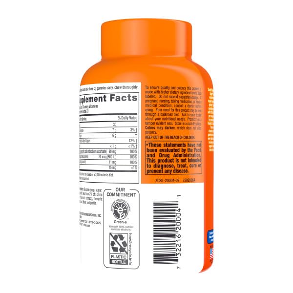 Zicam Daily Immune Support Gummy Supplement, Citrus Strawberry, 70 Count | Antioxidant Support, Easy-to-Take Gummies, Zinc, Vitamin C, Vitamin D 70 Count (Pack of 1)