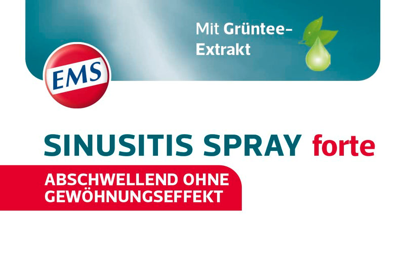 [Australia] - Ems Sinusitis Spray forte/naturally acting nasal spray for colds and sinus infections / 15 ml 