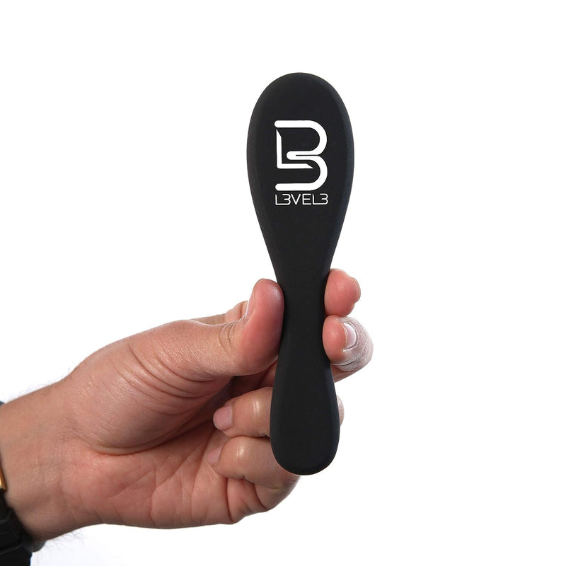 Level 3 Clipper Brush - Soft Bristles for Comfort - Compact and Elegant Design - Hair Stylist and Barbers - Level Three Mini Hair Brush 2 Pack