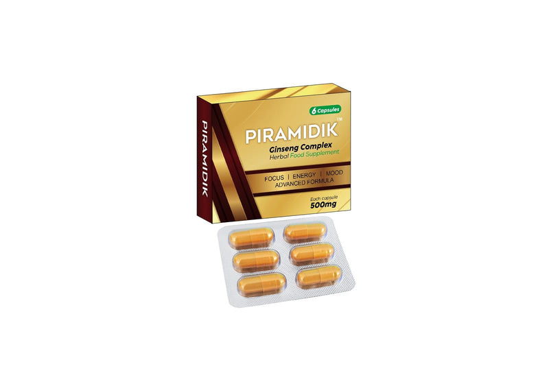 New Stronger for Longer Formula for Men - Ultra Strong Performance Enhancing Pills, Stamina Endurance Booster Gold Supplement Pills for Men - 6 Ginseng Capsules 500MG