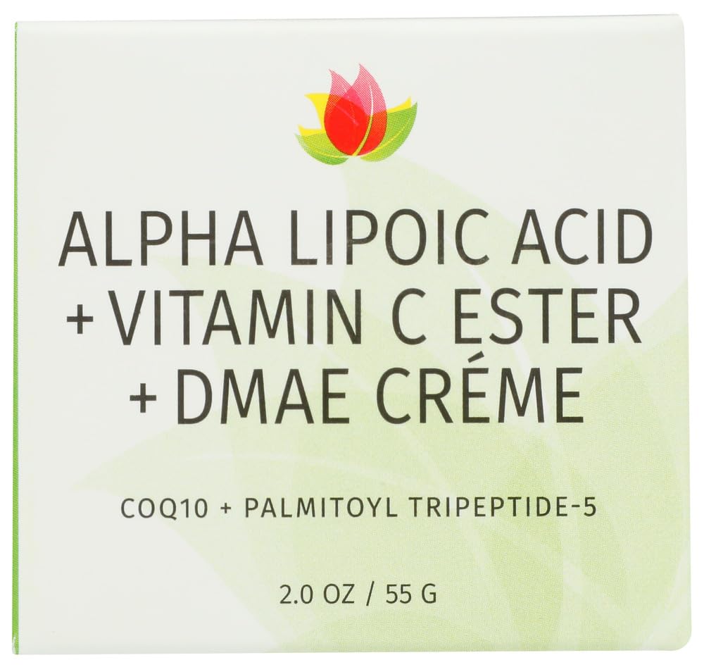 Reviva Labs Alpha Lipoic Acid, Vitamin C Ester, DMAE Creme