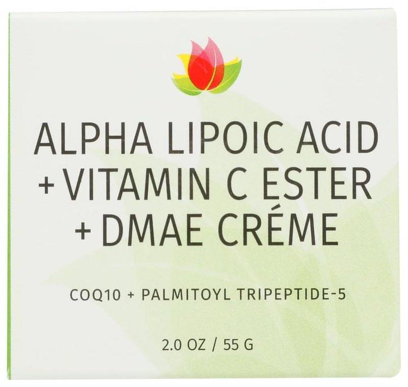 Reviva Labs Alpha Lipoic Acid, Vitamin C Ester, DMAE Creme