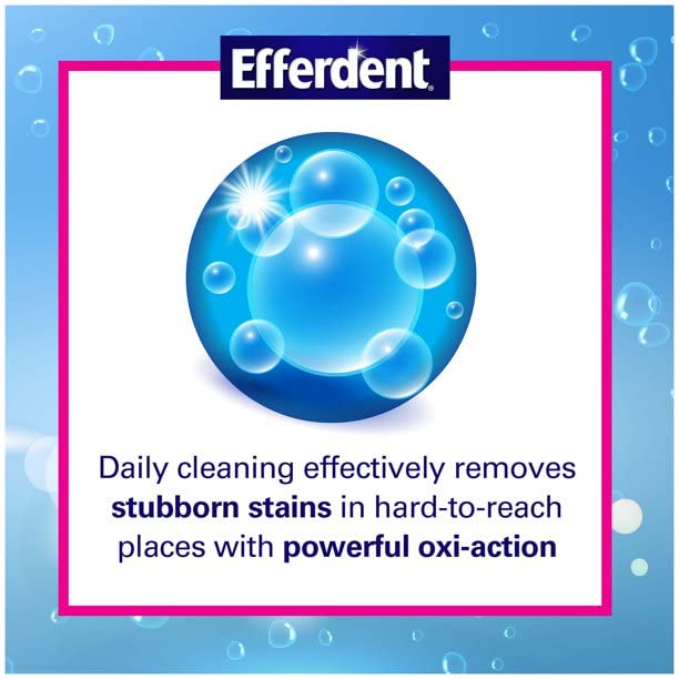 [Australia] - Efferdent Denture Cleanser Tablets, Complete Clean, 102 Tablets 
