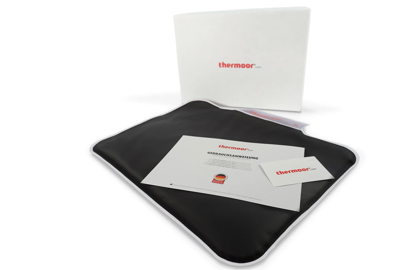 [Australia] - thermoor Moor Pillow XXL [30x40cm] - therapeutic deep heat for the back black 
