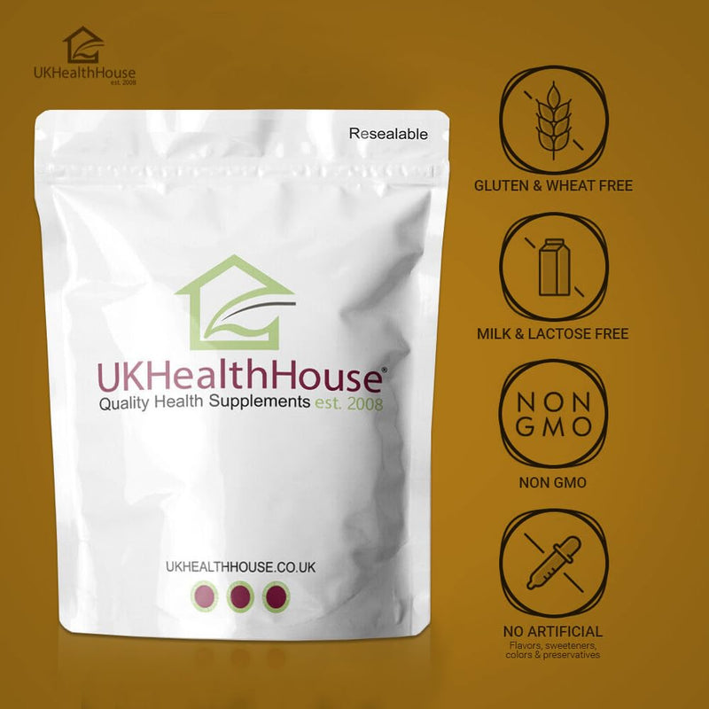 UKHealthHouse Super Strength Soy Isoflavones Complex Capsules 500mg x 30