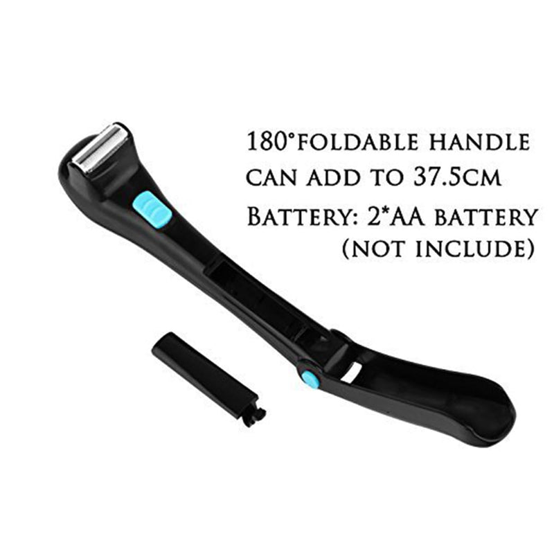[Australia] - Hemoton Back Shaver for Men,Men Body Shaver,Hair Trimmer for,Electric Back Epilator, Body Hair Trimmer, Remover Razor,DIY Grooming Razor, Removal 
