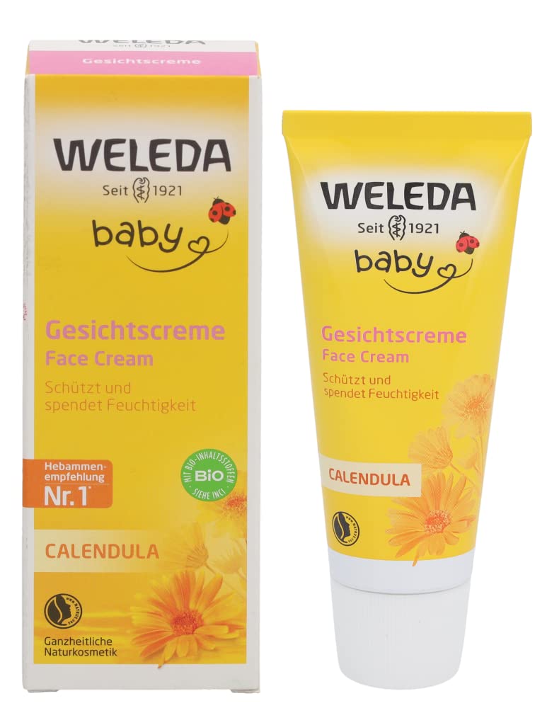 [Australia] - WELEDA Face Cream Baby Calendula, 50ml 50 ml (pack of 1) 