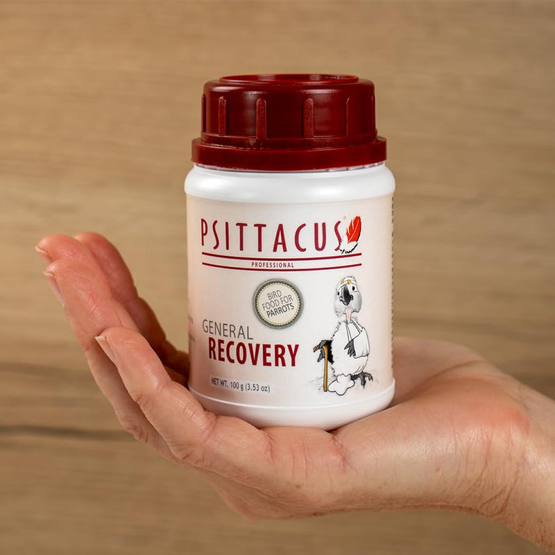 Psittacus General Recovery 100 g | Hand Feeding Formula for Sick and Injured Baby and Adult Birds, Parrots, Pigeons | Premium Food for Birds, 100% no-GMO - PawsPlanet Australia