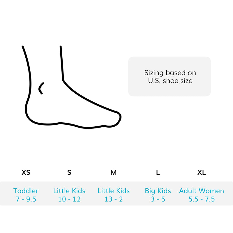 BraceAbility Toe Walking Braces for Kids - Patented Pediatric Foot Supports To Prevent Tip Toe Walking, Cerebral Palsy Equipment, Autism, ADHD, Aspergers, Youth Neurological Disorders (L - Pair) Large