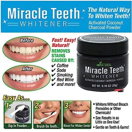 Fountina Miracle Teeth Whitener 20gm