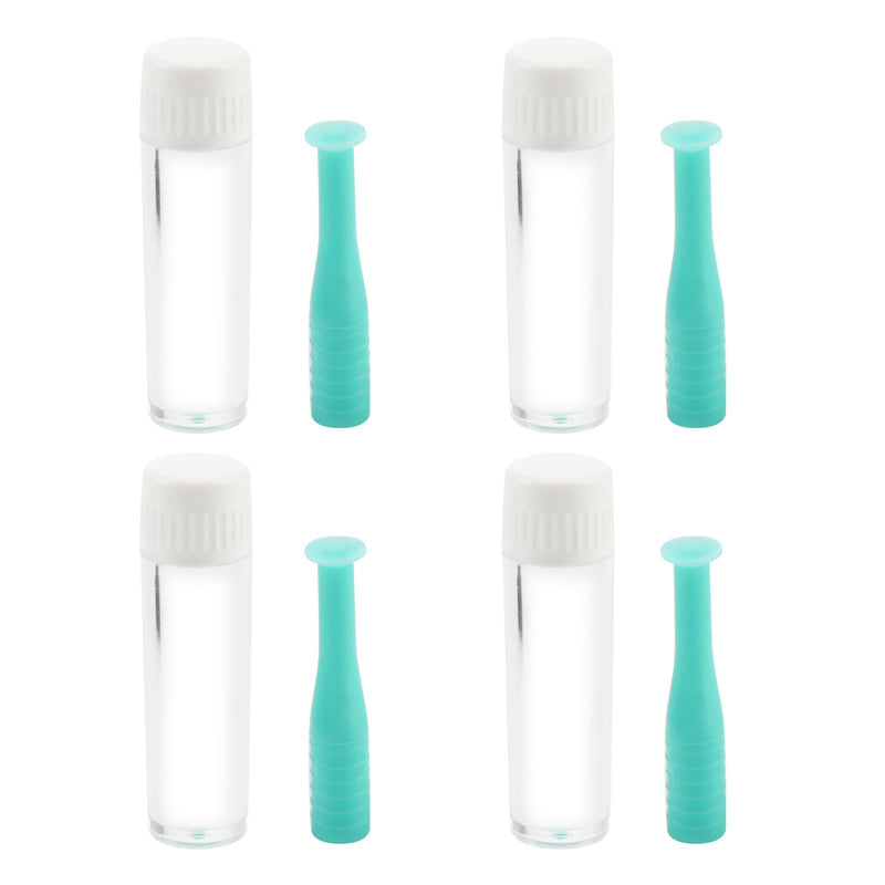 [Australia] - Pack of 4 contact lens insertion aids, contact lens remover, soft lenses for soft and hard lenses, odorless, essential accessory for a wearing experience (green) 