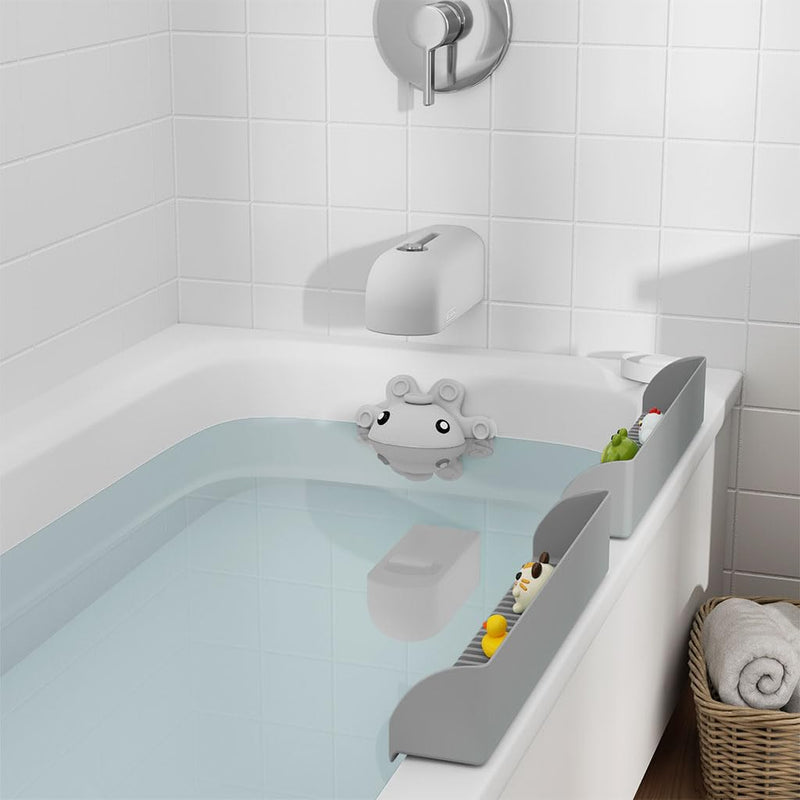 [Australia] - Bathtub Faucet Cover, Soft Silicone Bath Faucet Cover for Kids, Bath Spout Cover for Tub, Faucet Cover for Bathtub Safety, Toddler Bath Tub Water Spout Cover, Universal Fit (Grey) Gray 