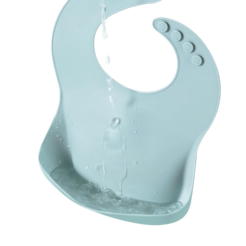 [Australia] - PandaEar 3 Pack Silicone Bibs for Boys Girls for Babies & Toddlers, Adjustable Waterproof Eating Bibs for Boys Girls, BPA Free Soft Durable Silicone Bibs with Large Food Catcher 