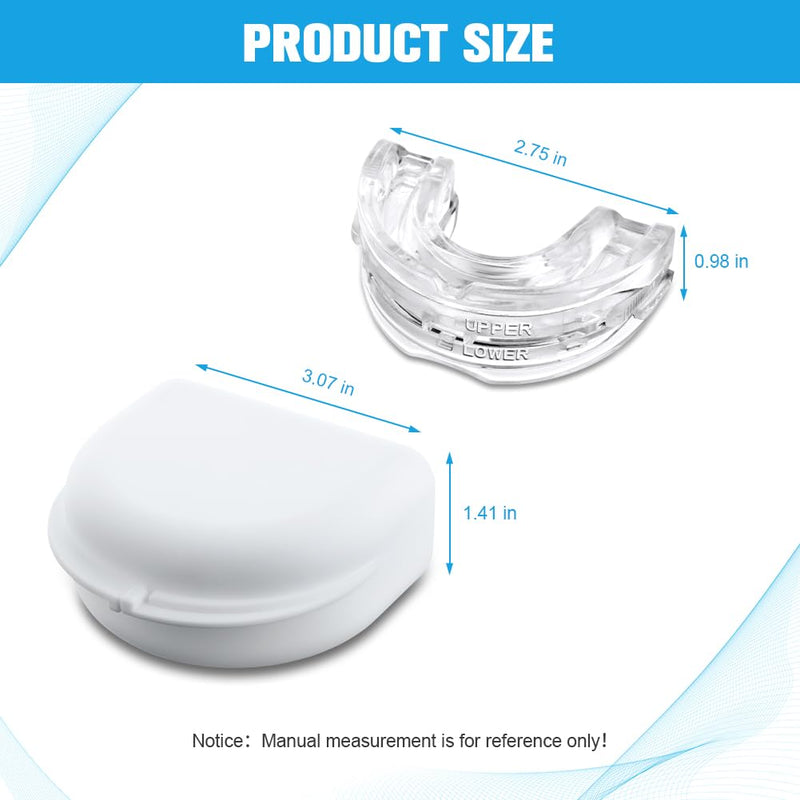 [Australia] - ACWOO anti snoring mouthpiece, snoring stopper, effective bite splints, night bite splint against teeth grinding and snoring for men women anti-snoring device 