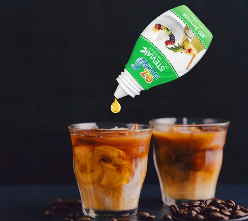 [Australia] - EZ-Sweetz (2-Pack 1.36oz - Liquid De-Bittered Stevia Sweetener 300 Servings/Bottle) 1.36 Ounce (Pack of 2) 
