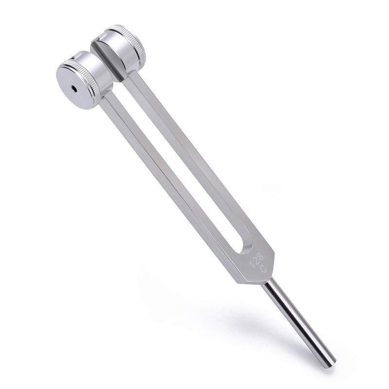 [Australia] - Otto 128 Hz Tuning Fork Medical Weighted Biosonics Tuning Forks for Healing 128 Hertz Sonic Slider Diapason Medical Tuning Fork C128 F Sharp Tuning Fork 128HZ 