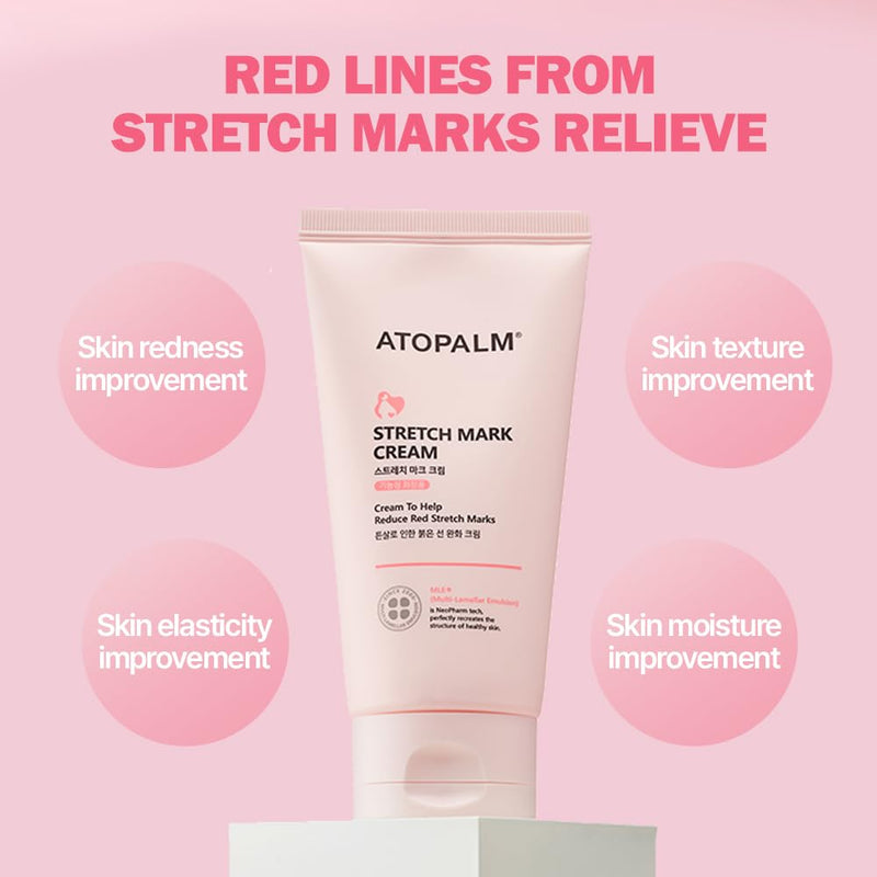 [Australia] - ATOPALM Maternity Care Stretch Mark Cream, 150ml 5 Fl Oz, Canola Oil Postpartum Skin Care| Pregnancy Red Lines Relief | Skin Swelling Elasticity Improvement| Gentle Body Moisturizing | Kbeauty 