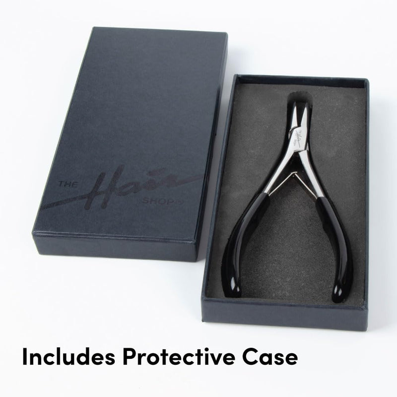 [Australia] - Pro Closer by The Hair Shop, Hair Extension Pliers for Applying I Tip and Removing K Tip, Smooth Flat Surface Teeth For Safe and Effective Installation and Removal 