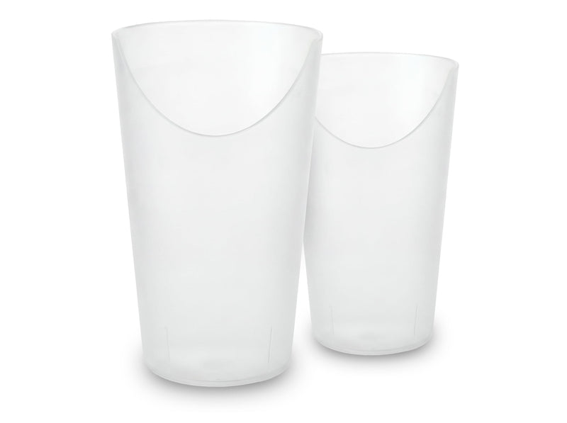 PEPE Mobility Dysphagia Cups (x2 Units), Nosey Cup for Adult and Disabled, Aids for Elderly, Nose Cut Drinking Height: 12 cm, Width: 7.5 cm