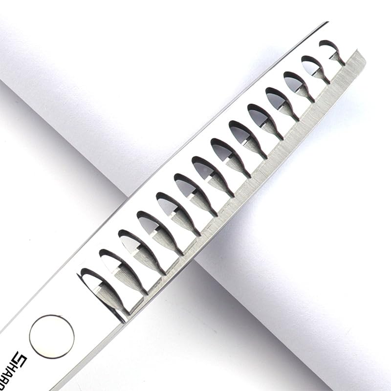 [Australia] - 6/6.5 Inch Professional Hair Scissors Hairdresser Hair Thinning Scissors (6" Flat-a) 6" Flat-a 