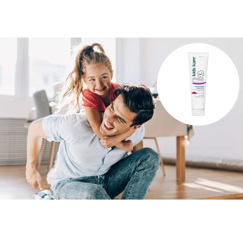 [Australia] - Kids Kare 0.4% Stannous Fluoride Brush-On Gel; Berry Flavor; 4.3 oz. - 1 Pack 4.3 Fl Oz (Pack of 1) 