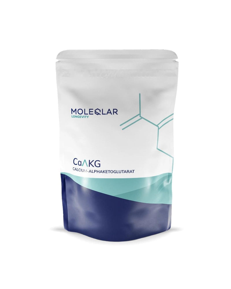 [Australia] - MoleQlar CaAKG powder high dosage - storage pack (100 grams for 100 days) vegan premium calcium alphaketoglutarate - 1000 mg calcium AKG per serving - laboratory tested in DE 