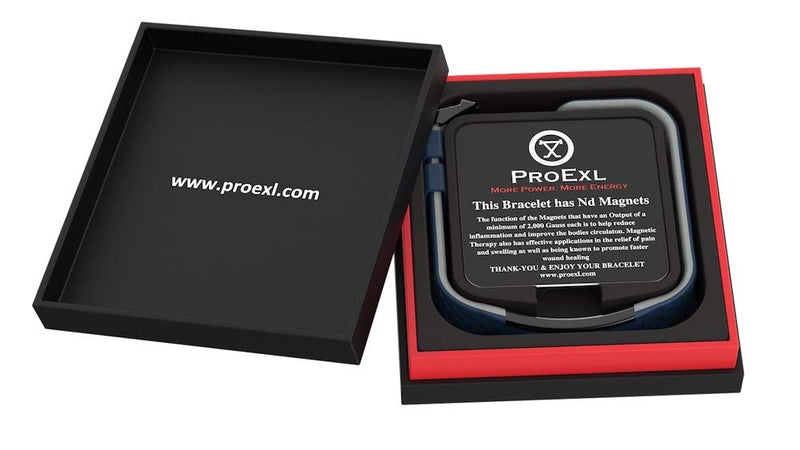 [Australia] - ProExl¬Æ 15K Sports Magnetic Bracelet 100% Waterproof and Fully Adjustable 