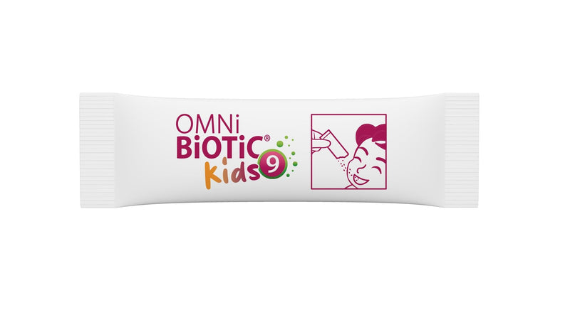 [Australia] - OMNi BiOTiC SR-9 Kids | 28 sticks | 9 bacterial strains | Let it melt directly in your mouth | Vegan | Gluten free | Lactose free 