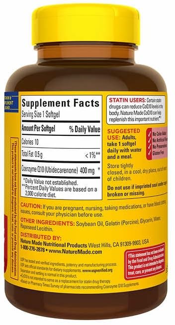 [Australia] - Nature Made CoQ10 400 mg., 90 Softgels 