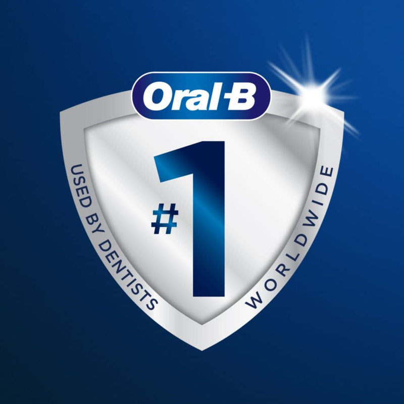 Oral-B Cross Action Replacement Brush Heads for an Oral-B Electric Toothbrush, Pack of 4 White 4 Count (Pack of 1)