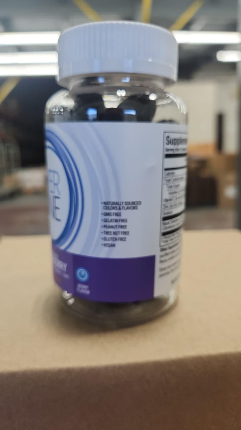Ever One Sambucus Elderberry Gummies for Adults with Vitamin C and Zinc | Immune Support Supplement - Vegan, Gelatin Free, Gluten Free, GMO Free-Berry Flavored, Black Elderberry Immune Gummy Vitamins