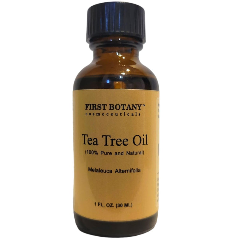 [Australia] - First Botany, 100% Pure Australian Tea Tree Essential Oil with high conc. of Terpinen - A Known Solution to Help in Fighting Acne, Toenail Issues, Dandruff. (1 fl oz) 1 Fl Oz (Pack of 1) 